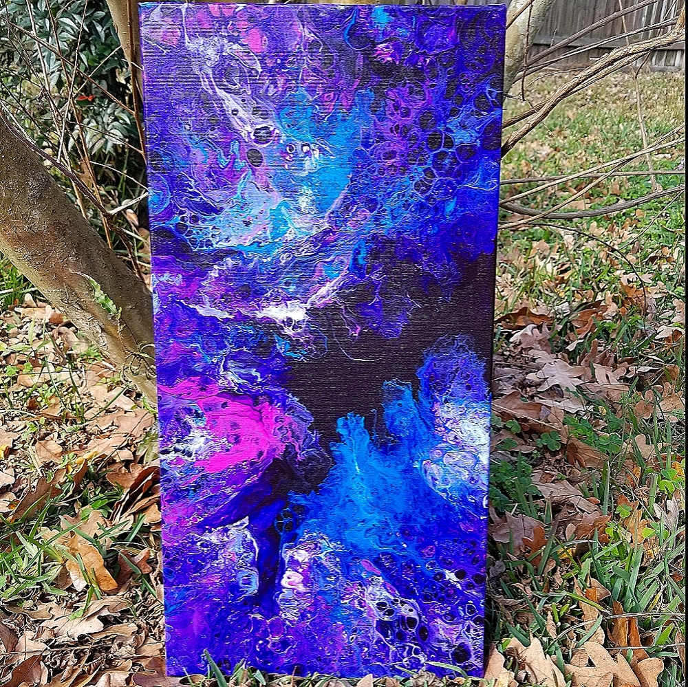Original Abstract Fluid Art created by me